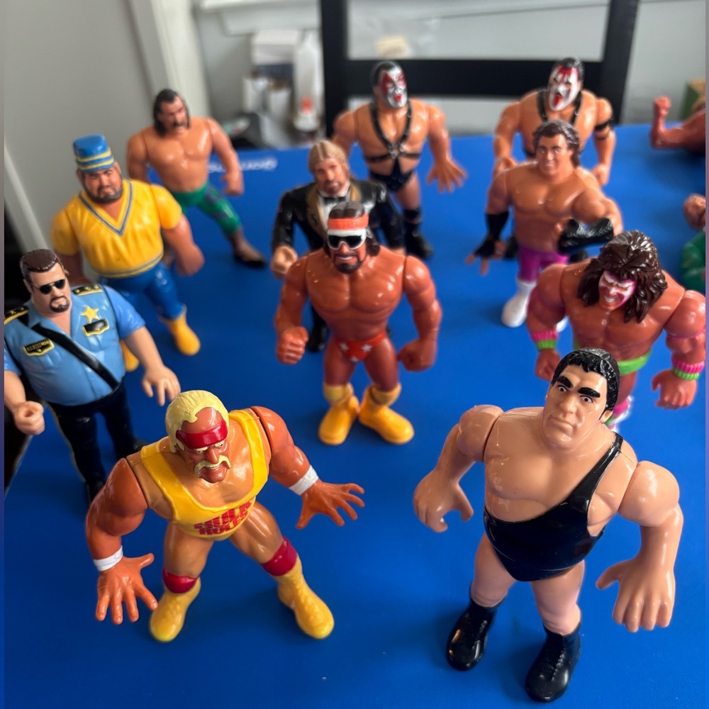 Classic WWF Figures - Lot of 53 Total